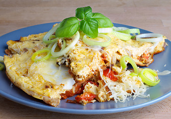 Image showing Omelette