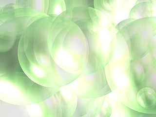 Image showing Green balls