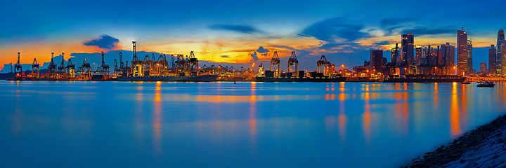 Image showing Port of Singapore