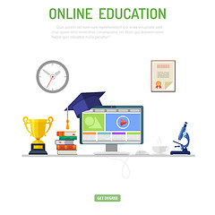 Image showing Online Education Concept