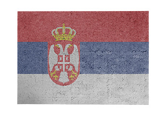 Image showing Large jigsaw puzzle of 1000 pieces- Serbia