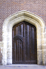 Image showing University of Cambridge, Trinity Hall  side entrance