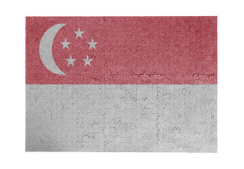 Image showing Large jigsaw puzzle of 1000 pieces- Singapore