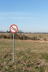 Image showing Tank forbidden sign