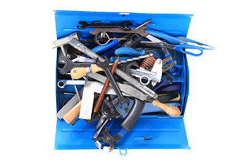 Image showing mechanical tools in the box