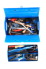Image showing mechanical tools in the box