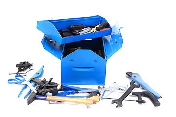 Image showing mechanical tools in the box