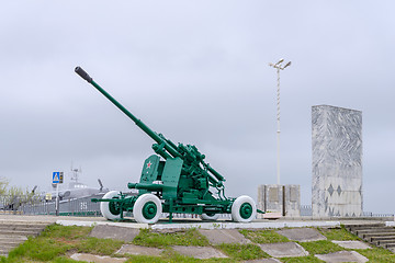 Image showing Anti-aircraft gun