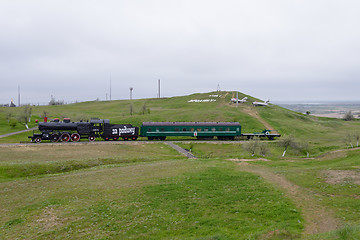 Image showing Military ambulance train