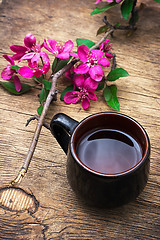 Image showing flower tea