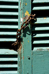 Image showing  rusty chain