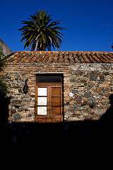 Image showing door  in the centre of colonia del sacramento uruguay