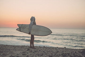 Image showing Surfer Girl