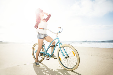 Image showing Have fun on the beach 