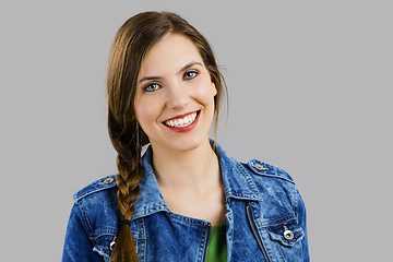 Image showing Beautiful woman smiling