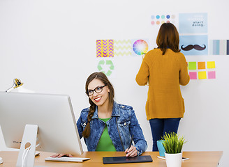 Image showing Casual businesswomen