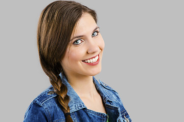 Image showing Beautiful woman smiling