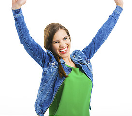 Image showing Happy woman