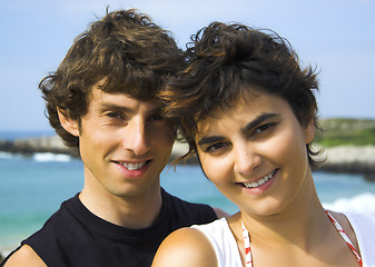 Image showing Young couple