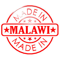 Image showing Made in Malawi red seal