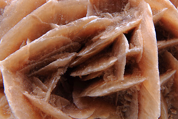 Image showing desert rose mineral background