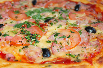 Image showing tasty pizza