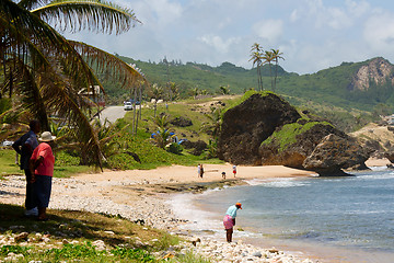 Image showing East coast of Barbados