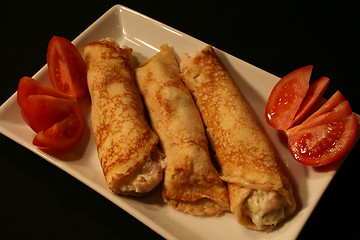 Image showing Crepes