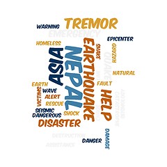 Image showing Nepal Earthquake Tremore