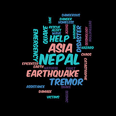 Image showing Nepal Earthquake Tremore