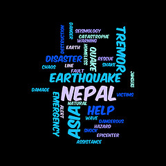 Image showing Nepal Earthquake Tremore