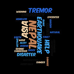 Image showing Nepal Earthquake Tremore