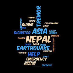 Image showing Nepal Earthquake Tremore