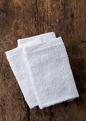 Image showing white towels