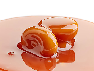 Image showing caramel candies 