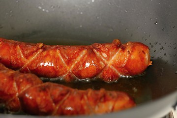 Image showing delicious sausages