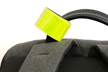 Image showing reflective tape and backpack