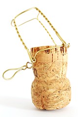 Image showing cork from champagne bottle