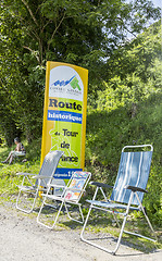 Image showing Road to Col du Tourmalet - Tour de France 2014
