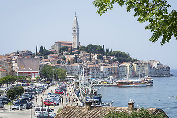 Image showing Old city core in Rovinj