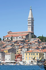 Image showing Old city core with Saint Eufemia church