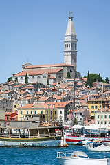 Image showing Saint Eufemia bell tower