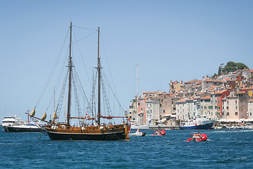 Image showing Galleass in Rovinj