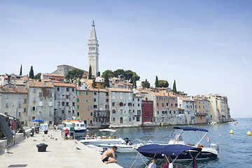 Image showing Old town of Rovinj 