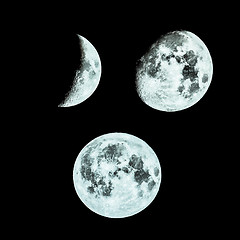 Image showing Moon phases