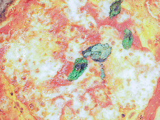 Image showing Margherita pizza background