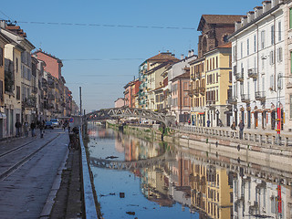 Image showing Naviglio Grande Milan