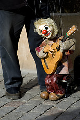 Image showing Street performer