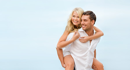 Image showing couple at seaside