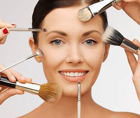 Image showing professional make-up